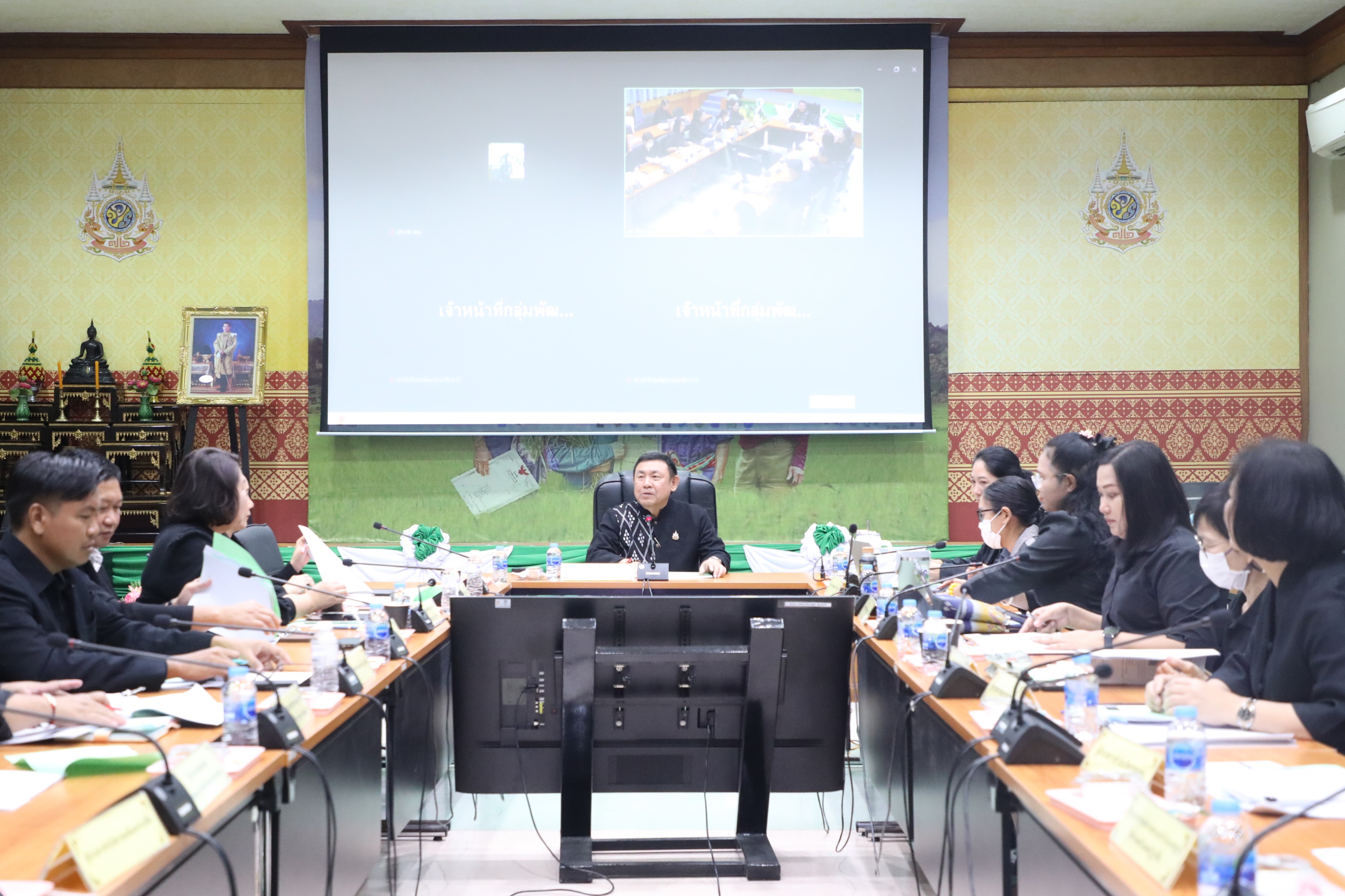 title - ส.ป.ก. ประชุมคณะกรรมการควบคุมภายในของสำนักงานการปฏิรูปที่ดินเพื่อเกษตรกรรม ครั้งที่ 1/2568